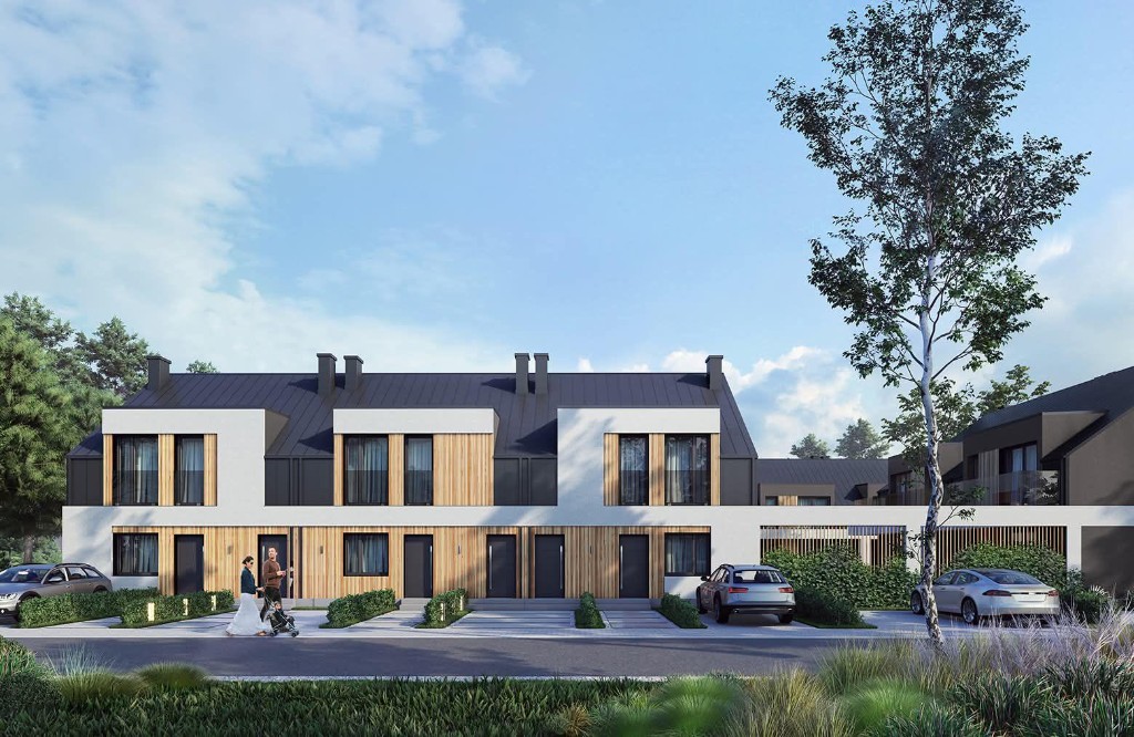 Green Park – elewacja frontowa segmentu 6-lokalowego