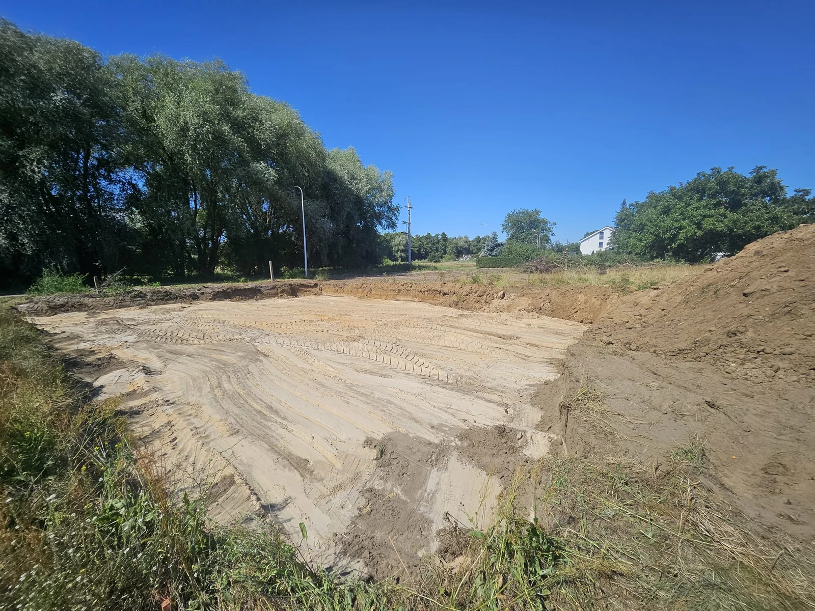 Prace ziemne na terenie inwestycji Green Park w Słubicach
